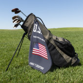 U.S.A. Kinka T Creations Golfhanddoek (Groen)