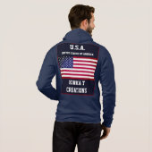 U.S.A. Kinka T Creations Hoodie (Achterkant volledig)