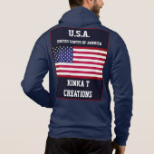 U.S.A. Kinka T Creations Hoodie (Achterkant)
