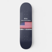 U.S.A. Kinka T Creations Persoonlijk Skateboard (Voorkant)