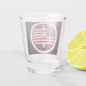U.S.A. Kinka T Creations Shot Glas (Achterkant)