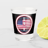 U.S.A. Kinka T Creations Shot Glas (Voorkant)