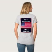 U.S.A. Kinka T Creations T-shirt (Achterkant volledig)