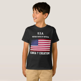 U.S.A. Kinka T Creations T-shirt