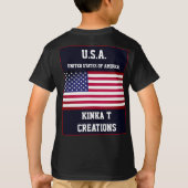 U.S.A. Kinka T Creations T-shirt (Achterkant)