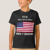 U.S.A. Kinka T Creations T-shirt (Voorkant)