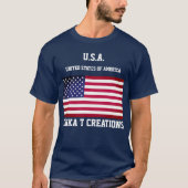 U.S.A. Kinka T Creations T-shirt (Voorkant)