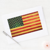 U.S.A.  stijl vlag Stickers (Envelop)