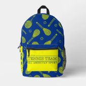 U.S.A Tennis Athletic Design Backpack  Bedrukte Rugzak (Voorkant)