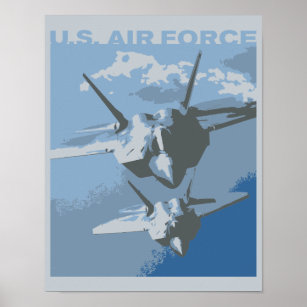 U.S. Air Force Jets Poster