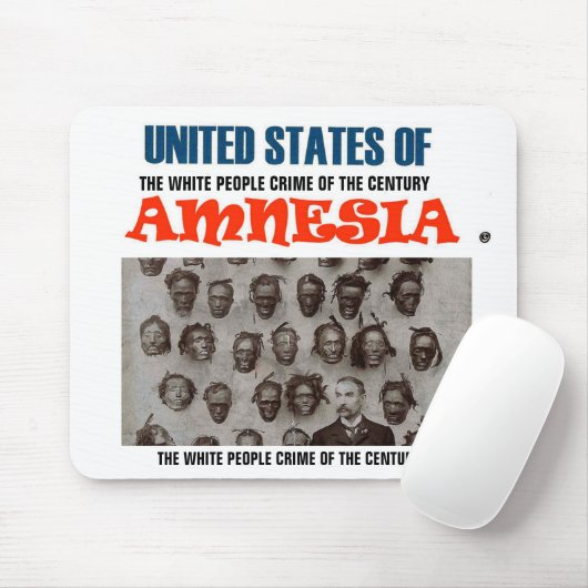 U.S. AMNESIA WP Mousepad Muismat (Met muis)