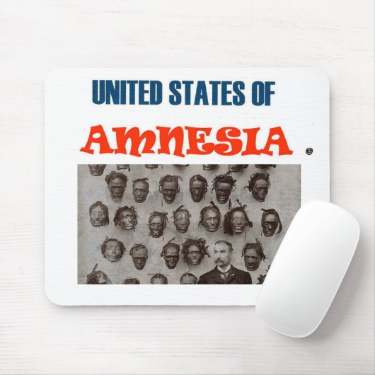 U.S. AMNESIA WP Mousepad Muismat (Met muis)
