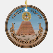 U.S. Army® Aangepaste kerstversiering Keramisch Ornament (Achterkant)