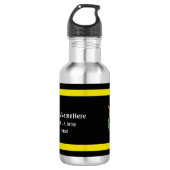 U.S. Army Defense embleem gepersonaliseerd Waterfles (Voorkant)