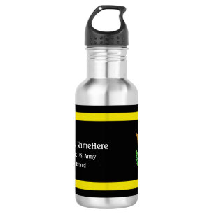 U.S. Army Defense embleem gepersonaliseerd Waterfles