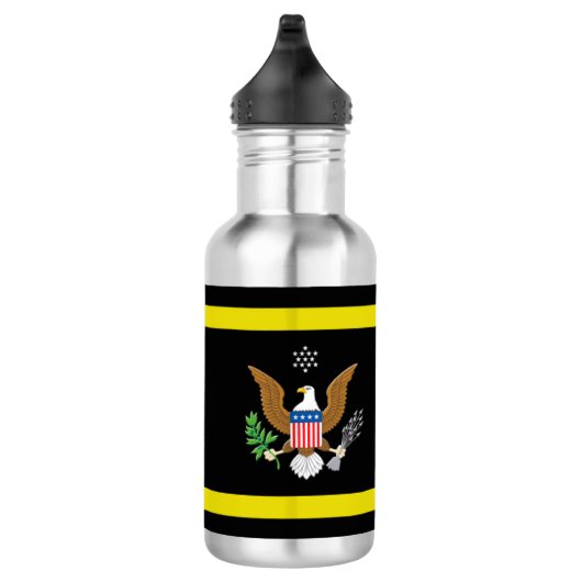 U.S. Army Defense embleem gepersonaliseerd Waterfles (Rechts)