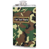 U.S. Army Woodland Camouflage 6 oz of 8 oz Heupfles (Links)