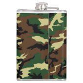 U.S. Army Woodland Camouflage 6 oz of 8 oz Heupfles (Achterkant)