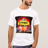 U.S. ATOMIC VETERANS Exposure T-shirt (Voorkant)