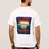 U.S. ATOMIC VETERANS Exposure T-shirt (Achterkant)