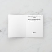 U.S. Border Patrol Academy Graduation Card Kaart (Binnen)