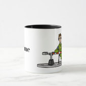 U.S. Border Patrol Agent bij Barrier Mok (Midden)