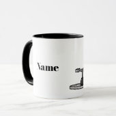 U.S. Border Patrol Agent bij Barrier Mok (Voorkant links)