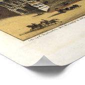 U.S. Capitol, 1871 (Sachse) BigMapBlog.com Poster (Hoek)