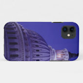 U.S Capitol bij schemering met licht in koepel aan Case-Mate iPhone Case (Achterkant (horizontaal))