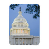 U.S. Capitol bij schemering, Washington D.C. (Dist Magneet (Verticaal)