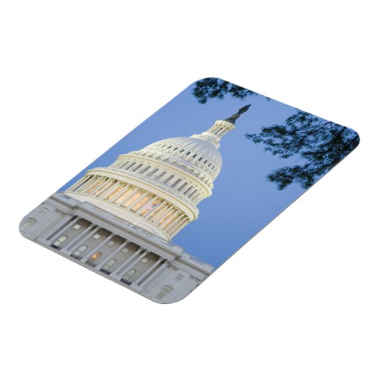 U.S. Capitol bij schemering, Washington D.C. (Dist Magneet (Linkerzijde)