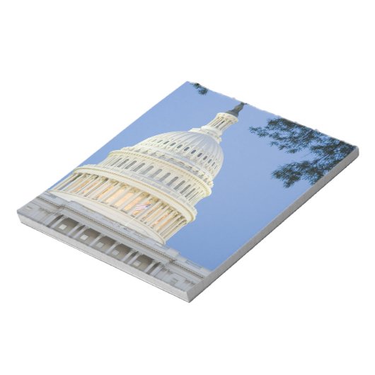 U.S. Capitol bij schemering, Washington D.C. (Dist Notitieblok (Linkerzijde)