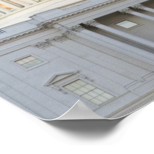 U.S. Capitol bij schemering, Washington D.C. (Dist Poster (Hoek)