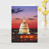 U.S. Capitol, Washington D.C. Kaart (Gele Bloem)
