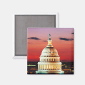 U.S. Capitol, Washington D.C. Magneet (Voorkant / Achterkant)