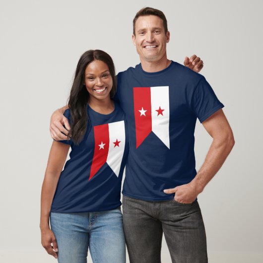 U.S. Cavalry Guidon Pennant Vertical - Sheridan T-shirt (Unisex)