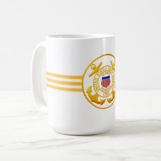 U.S. Coast Guard Coffee O Mok (Voorkant links)