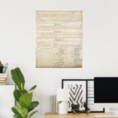 U.S. Constitution_Pg 4 van 4 Poster (Thuiskantoor)