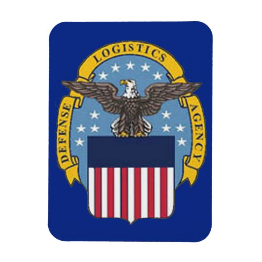 U.S. Defence Logistics Agency Magneet (Verticaal)