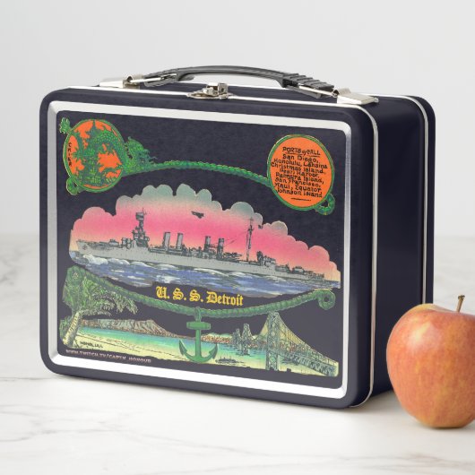 U.S. Detroit CL-8 Lunch Box (In situ)
