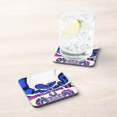 U.S. Een prachtig design van verbluffende tekstcit Bier Onderzetter (Rechterzijde)