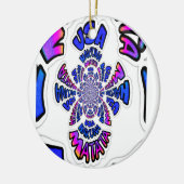 U.S. Een prachtig design van verbluffende tekstcit Keramisch Ornament (Links)