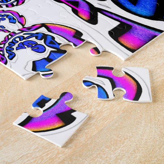 U.S. Een prachtig design van verbluffende tekstcit Legpuzzel (Zijkant)