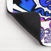 U.S. Een prachtig design van verbluffende tekstcit Muismat (Hoek)