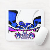 U.S. Een prachtig design van verbluffende tekstcit Muismat (Met muis)