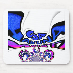 U.S. Een prachtig design van verbluffende tekstcit Muismat