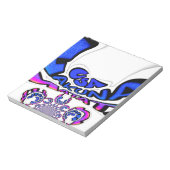 U.S. Een prachtig design van verbluffende tekstcit Notitieblok (Linkerzijde)