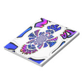 U.S. Een prachtig design van verbluffende tekstcit Notitieblok (Linkerzijde)