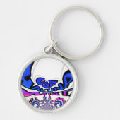 U.S. Een prachtig design van verbluffende tekstcit Sleutelhanger (Voorkant)