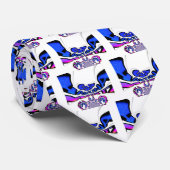 U.S. Een prachtig design van verbluffende tekstcit Stropdas (Opgerold)